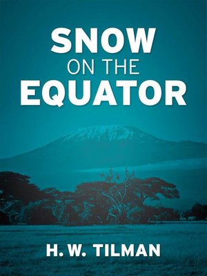 cover image of Snow on the Equator